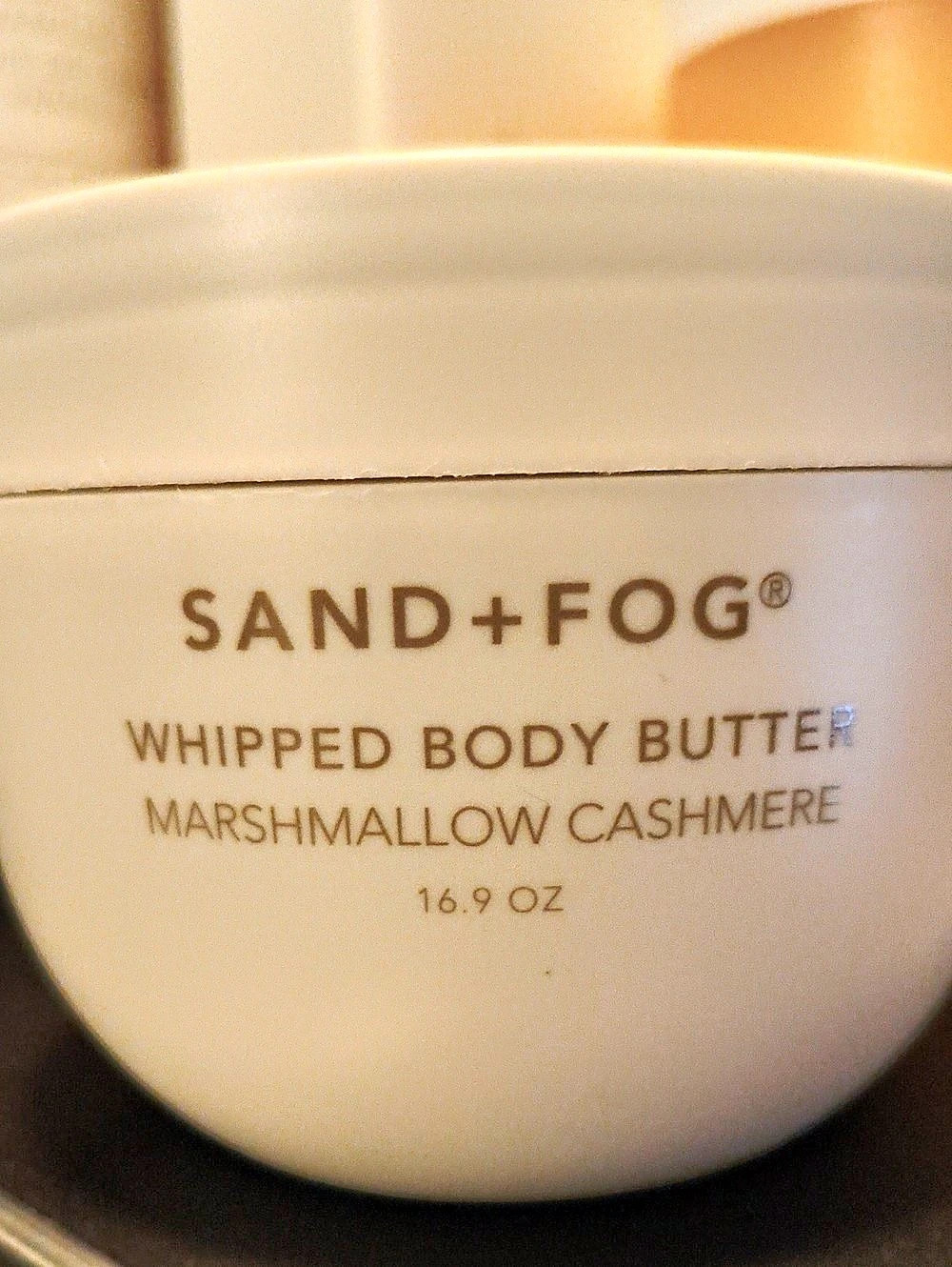 SAND + FOG Marshmallow Cashmere Whipped Body Butter 16.9 oz